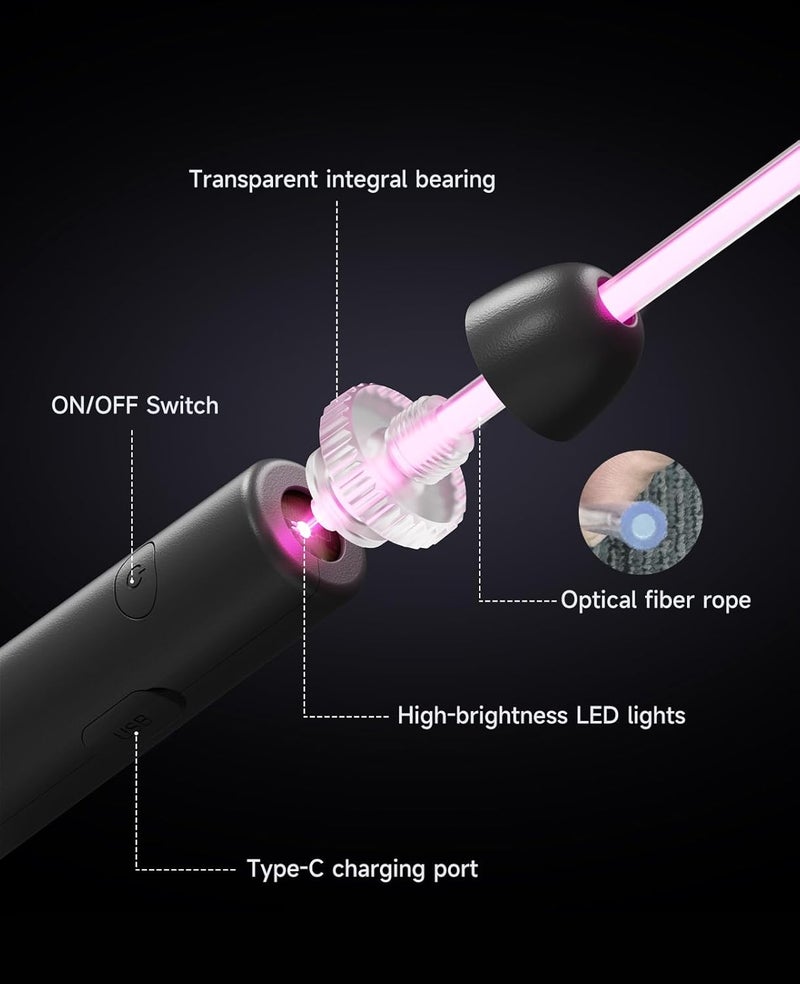 ACHDOFITS LED Light Up Jump Rope for Kids and Adult, Adjustable Glowing Skipping Rope for Boys and Girls, Colorful Luminous Jumping Rope for Fitness and Workout - Image 5